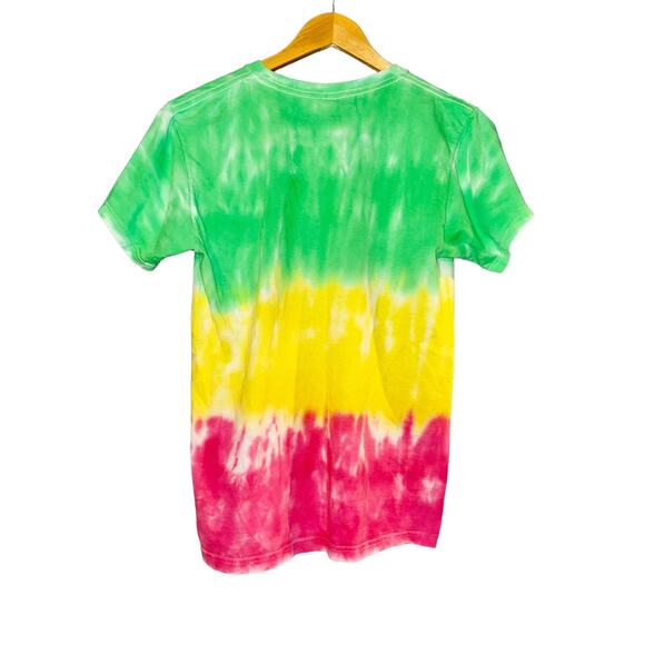 Sublime Tie Dye T Shirt Womens Small Reggae 2019 Band Rare Neon Festival Rainbow - Picture 5 of 6